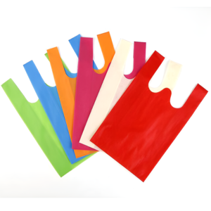 T-Shirt W/U Cut Non Woven Bag Customizable for Your Brand